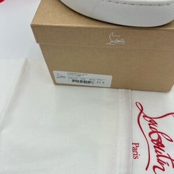 Christian Louboutin Mens PAQUEBOAT suede loafers size 41.5 made in Italy - Picture 10 of 16